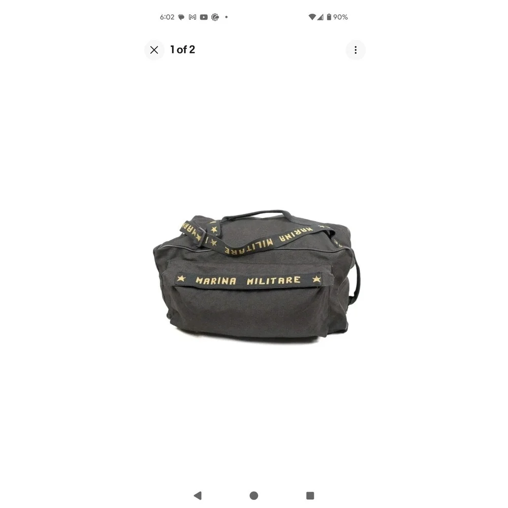 Italian Navy Military Duffle Bag Sea Sack Marina Militare
